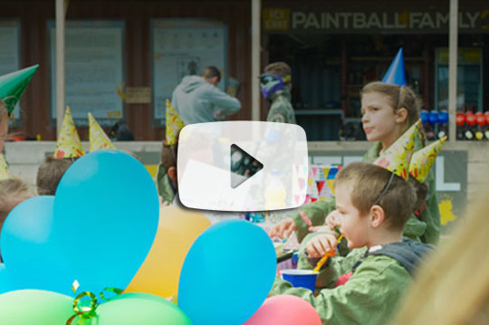 Miniature de la videos d'une journée paintball pour enfants