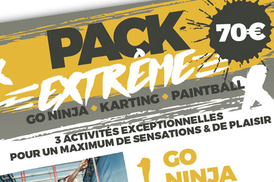 Image 1 du Flyer Pack Extreme multi-activité pour enterrement de vie à  Hyères