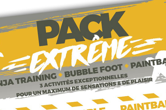 Image 1 du Flyer Pack Extreme multi-activité pour enterrement de vie