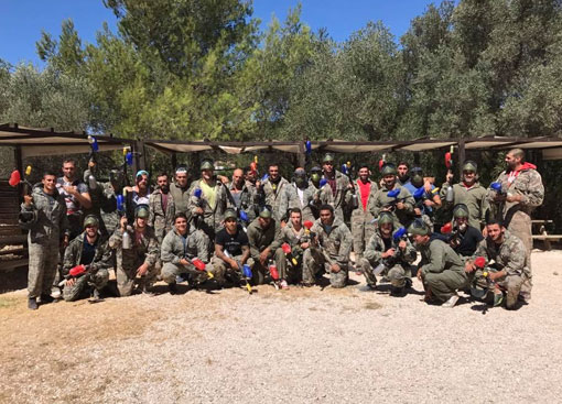 Groupe d'une société en sortie comité d'entreprise proche de Sanary